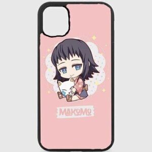 demon slayer Makomo Chibi phone case